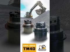 TM40 Penggali Final Drive pengiriman