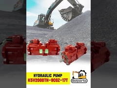 Hyundai R520LC-9 K5V200DTH-9C0Z-17T pompa utama hidrolik untuk bagian excavator: