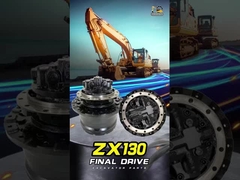 Gearbox penggerak akhir ekskavator Hitachi ZX130 HMGE21EA 9289616, rakitan motor perjalanan
