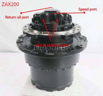 Belparts excavator HMGF36 ZX200 ZX200-6 Perbaikan kebocoran oli motor travel hidrolik 9168003 9195451