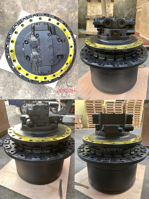 SK220-4 SK220 SK220LC Final Drive untuk Kobelco Excavator suku cadang LQ15V00004F1 Travel Motor Assembly