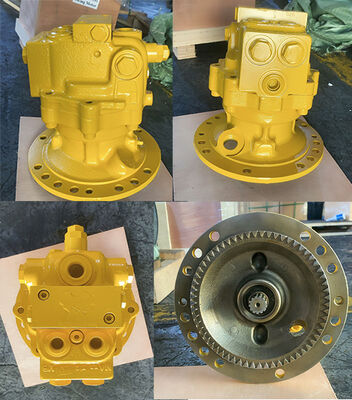 PC120-6 Swing Motor untuk Komatsu Bagian ganti excavator 706-73-01181 Bagian perbaikan swing motor excavator