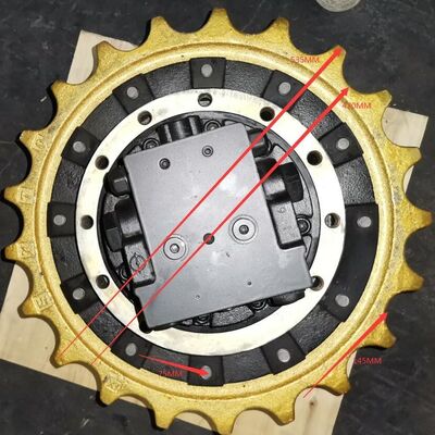 EX75UR EX75UR-3 Final Drive untuk Suku Cadang Excavator Hitachi 9118299 Travel Motor Assembly Aftermarket