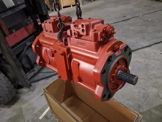 Pompa hidrolik R15 R225 R265 untuk suku cadang Excavator Hyundai 31Q7-10020 K3V112DTP-1H9R-9P12-2 Pompa Piston Aksial OEM
