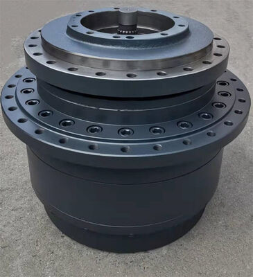 R450LC-7 Pengurangan Perjalanan untuk Suku Cadang Excavator Hyundai 39QB-42100 Gearbox Pengurang Jalan OEM