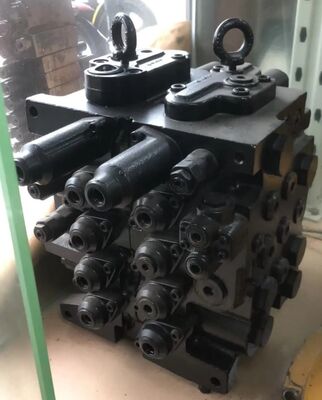 Katup Kontrol Utama Hidrolik SK200-6E Assy untuk Suku Cadang Excavator Kobelco YN30V00079F1 YN30V00079F2 KMX15YD YN30V00025F1 Katup Kontrol Utama OEM