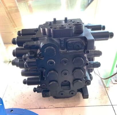 Katup Kontrol Utama Hidrolik SK200-6E Assy untuk Suku Cadang Excavator Kobelco YN30V00079F1 YN30V00079F2 KMX15YD YN30V00025F1 Katup Kontrol Utama OEM