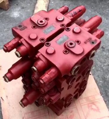 SK130 SK135 SK140-8 Hydraulic Control Valve Assy untuk Kobelco Excavator Spare Parts Distributor Pasokan