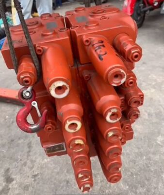 SK130 SK135 SK140-8 Hydraulic Control Valve Assy untuk Kobelco Excavator Spare Parts Distributor Pasokan