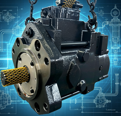 K3V280SH184L-0E02 EC950E Pompa Utama Hidraulik 16T Short Spline Shaft Fit Excavator Main Pump Assembly Penggantian Pasar Belakang