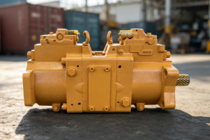 K7V280DTP1Y7R-1E05-V 349GC 352GC 355GC E349GC E352GC E355GC Pompa Utama Hidraulik 17T Poros Dengan PTO Untuk Excavator Piston Pump Assembly