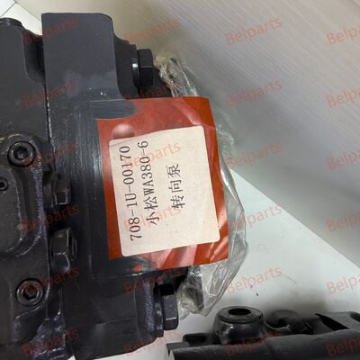 WA380‑6  708‑1U‑00170  Pompa Kemudi Hidrolik Suku Cadang Wheel Loader BELPARTS