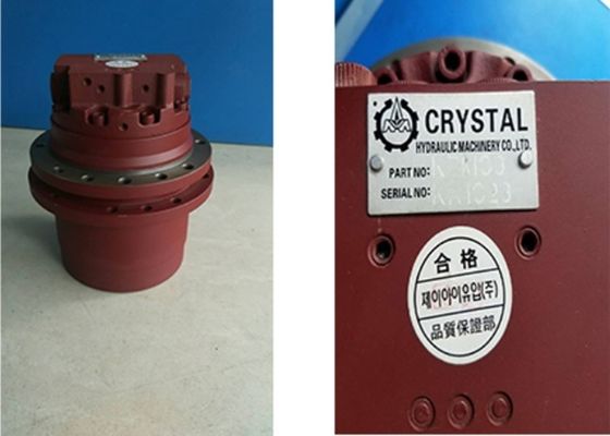 Mini Final Drive Hidrolik Travel Motor Parts TM03 GM03 Bahan Baja Merah