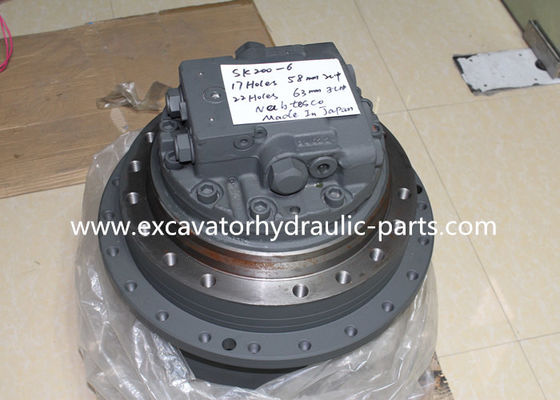 SK200-6 Travel Device Final Drive Assy, SK200-6 Travel Motor Untuk Kobelco Excavator