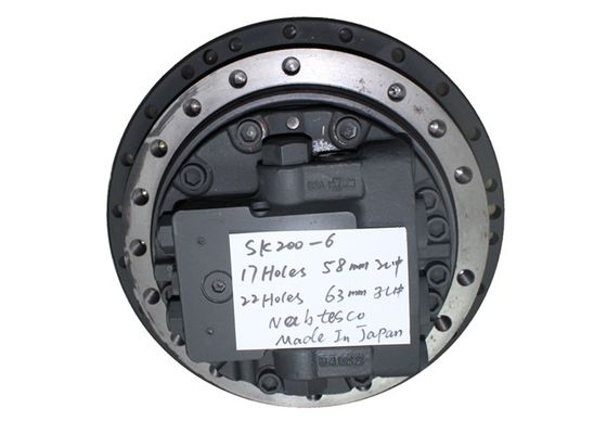 SK200-6 Travel Device Final Drive Assy, SK200-6 Travel Motor Untuk Kobelco Excavator