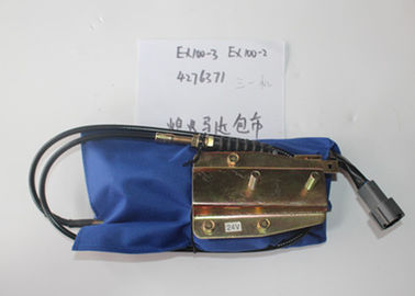 Excavator Choke Flame Kegagalan Perangkat Sensor 24 V 4276371 Berhenti Solenoid Motor Untuk EX100-2 EX100-3 EX100M-3