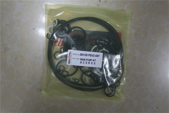 Belparts SH120 PSV2-55T Hydraulic Pump Main Pump Seal Kit Hydraulic Spare Parts For Crawler Excavator